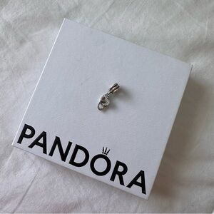 Pandora Interlocking Hearts Dangle Charm